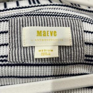 Anthropologie Maeve brand waffle shirt